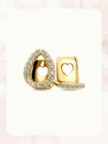 1-2Pcs Gold Grillz Teeth Cover, Fake Braces, Oral Accessory For Men&Women, Rapper Look, Festival, Concert&Party Wear Shiny&Bling Budget-Friendly - Multicolor - View 20