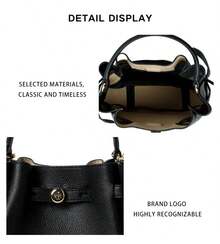 Tory Burch Romy Series Women's Shoulder Crossbody Handbag 179988-001 - 黑色179988-001 - 查看 9