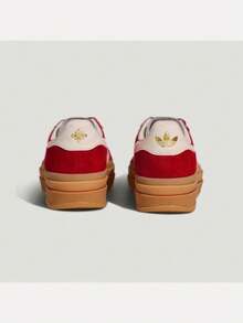 Adidas Originals Sepatu Kasual Olahraga Low-Top Unisex GAZELLE BOLD W KJ4293 - Merah - View 3