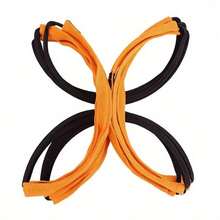 CENLEN 10/16-Grid Orange Fixed Agility Ladder, Multi-Functional Butterfly Agility Ladder, Soccer Speed And Agility Training Equipment - Orange-16 Slots - View 6