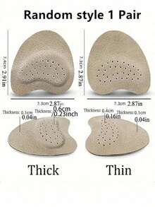 4 pièces (2 paires) / 2 pièces (1 paire) Coussinets d'avant-pied pour sandales pour femmes, autocollants de soin des pieds antidérapants pour talons hauts, autocollants auto-adhésifs à l'intérieur des chaussures pour le corps, pour les voyages, le sport, l'extérieur, la ceinture, les autocollants, le cœur, les femmes, la Saint-Valentin, Pâques, le défilé, la célébration du printemps - Multicolore - Voir 11