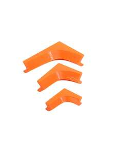 V-Groove Fitting Design Drill Guide Rail Vertical Square Positioning Tool Multi Size Positioning Auxiliary Tool Portable Drilling Locator Bracket Woodworking Punching Assistant Tool For DIY Carpenter Household Hardware Accessories,Wear-Resistant - Orange Set - View 7