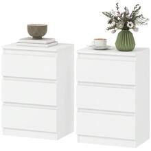 Nightstands - White - View 1
