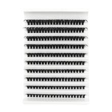 50D Fluffy Natural 3D Single Lash Extensions 0.05mm/0.07mm C/D Curl, Waterproof, Soft, Lightweight, Handmade, Suitable For Light/Heavy Makeup, Daily Wear, Party, Events - D - View 5