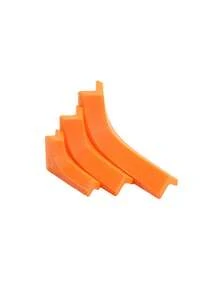 V-Groove Fitting Design Drill Guide Rail Vertical Square Positioning Tool Multi Size Positioning Auxiliary Tool Portable Drilling Locator Bracket Woodworking Punching Assistant Tool For DIY Carpenter Household Hardware Accessories,Wear-Resistant - Orange Set - View 8