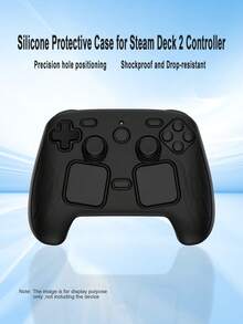 Compatible con Steam Controller 2, accesorio práctico para juegos, a prueba de caídas, antideslizante, antitranspirante, antirayaduras, mejora la sensación y experiencia de operación de juegos - Ver 1