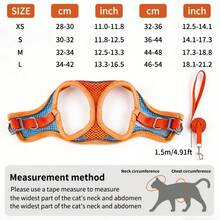 New Soft & Lightweight Step-In Dog Harness, Breathable Mesh Pet Chest Strap With Reflective Safety, Convenient For Walking Small Dogs & Cats Outdoor(Dog Harness Small Dog,Christmas, Halloween,Fall Home Decor) - Multicolor - View 4