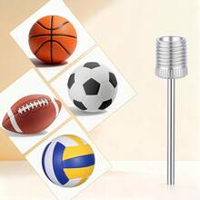 Clofiak 8Pcs Needle Inflating Ball Tire Pump, Portable Tire Inflator | Air Pump Needles, Bike And Inflator Adapter, For Balls, Inflatables, Sport Balls, Bicycles - White - View 5