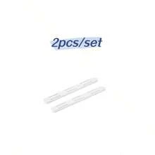 2pcs/Set Drawer Storage Basket Slide Rail, Adhesive Drawer Guide Rail, Pull-Out Basket Track Plastic Accessories, Multi-Purpose Kitchen Bedroom Dorm Storage Box Rail Strip, Suitable For Kitchen, Bedroom, Drawer Storage Accessories - B - View 12