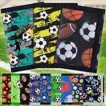 3-Fold Wallet, Cartoon Soccer Style Wallet, Short Pocket Wallet - Clip-On Design, Large Capacity Multi-Card Slots, Simple Coin Purse, Credit Card/Bank Card/ID/Photo Slots, Ideal Gift For Birthday Or Partner, Suitable For Boy, Casual Outdoor Sports, Vacation Travel, Graduation Ceremony, Birthday Outfit - Multicolor - View 3