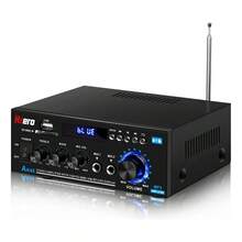 Amplificador USB Bluetooth Audio AK45 Mini Estéreo 2 Canales para Casa 80W RCA Radio FM Hzero - Tipo de Enchufe A USA (110-127V) - Ver 1