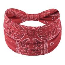 1-6 pièces Bandeau femme à motif cachemire, bandeau de sport bohème, accessoires pour cheveux pour festival, fête, vacances et usage quotidien toute l'année - Multicolore - Voir 17