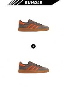 Adidas [Pack] Ténis de Andebol Handball Spezial para Homem Cargo Castanho / Laranja / Dourado Metálico JR3846 X 2 - Marrom Cargo - Ver 1