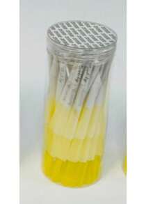MINAMIZU 200/100/50/30 Stück natürliche vorgedrehte Cones 1-1/4 Zoll ultradünne langsam brennende Cones mit Filtertips/Crutches hornförmige Cone-Rauchpapier, geeignet als Feiertags-/Valentinstag-Geschenke und Rauchzubehör, Vatertagsgeschenk - Verschiedenfarbig - Übersicht 24