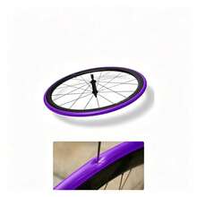 MOTSUV 4入輕量 TPU 內胎 700x30-45C 公路車內胎 鋁合金 Presta 氣嘴 45/65/85mm 超輕量防刺 - 紫色 - 查看 6