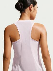 Nike Rompi Olahraga Tank Top Wanita AS W NK SWIFT DF HQ0621-583 - Purple - View 5