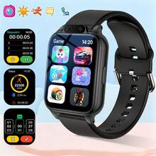 Jam Tangan Pintar Anak dengan Fitur Panggilan, Notifikasi Pesan, Kalkulator, Fungsi Olahraga, Kontrol Kamera, Pemutar Musik, Informasi Cuaca, Berbagai Mode Olahraga, Harga Terjangkau, Hadiah Sempurna - MultiWarna - View 12