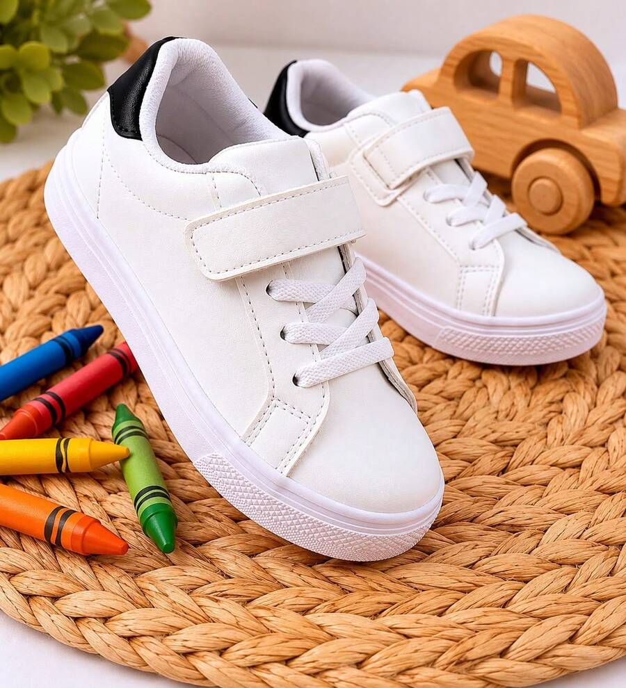 Kids Tennis Shoes - Black - View 1