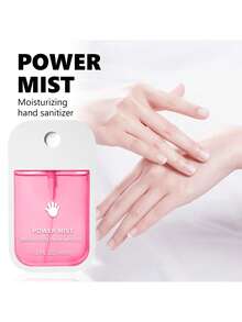 Spray desinfectante de manos portátil de 45ml con múltiples sabores, spray desinfectante de manos 3 en 1, spray suave sin enjuague de secado rápido, ayuda a mantener la piel suave, adecuado para higiene móvil - spray antibacteriano suave, adecuado para catering, mascotas, viajes, uso al aire libre y en el hogar - A - Ver 5