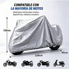 Waterproof Motorcycle Cover And Protective Cover - A - View 3