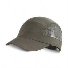 1 buah Topi Baseball Pria Model Mesh Patchwork Cepat Kering, Topi Lari Ringan dan Lembut, Topi Olahraga Luar Ruangan yang Bernapas dan Melindungi dari Matahari, Topi Ayah dengan Pinggiran Melengkung yang Dapat Diatur, Penting untuk Mendaki, Santai, Bersepeda, Cocok untuk Berbagai Acara - A - View 4