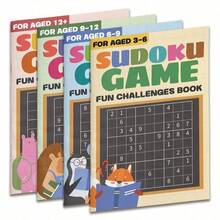 Sudoku Fun Challenge Set-Classroom-Style Blackboard Puzzles Designed To Cultivate Focus, Logical Reasoning, Patience, And Confident Problem-Solving Skills - Sudoku Book - View 4
