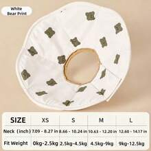 1pc Elizabeth Collar, Anti-Licking Anti-Biting, Neck Protection, Suitable For Cats And Small Dogs - Multicolor - View 9
