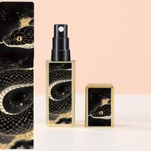 1個 5ml 可重複填充香水噴霧瓶，便攜旅行香水噴霧瓶，底部補香迷你香水瓶，黑金藝術圖案，適用於錢包、手提包與口袋 - 彩色 - 查看 12