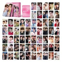92pcs T-Star KN Merchandise 3-Inch Photo Cards, Small Stickers, LOMO Cards, Greeting Cards, Collectible Cards, Gifts, Members Kawin, New, High-Definition Double-Sided Printing, No Duplicates, Fan Support Collection, Scrapbook Decoration Stickers, Boxed Storage Portable, Halloween Gift, Great Gift Choice - Multicolor - View 2