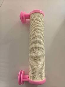 1pc Adjustable Angle Rabbit Scratching Post, Natural Sisal Rope Rabbit Claw Pad, Small Animal Scratching & Climbing Toy, Interactive Scratching & Climbing Toy For Rabbits, Cats, Ferrets And Small Animals - A - View 13