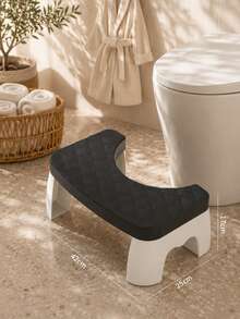 WholeNight Non-Slip Toilet Step Stool For Kids And Adults, Ergonomic Bathroom Toilet Training Stool, Improves Posture And Comfort, Durable And Portable Design - Multicolor - View 1
