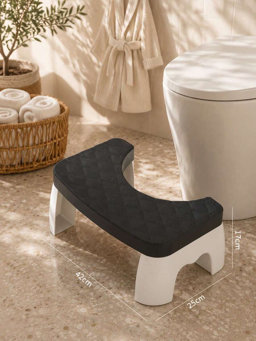 WholeNight Non-Slip Toilet Step Stool For Kids And Adults, Ergonomic Bathroom Toilet Training Stool, Improves Posture And Comfort, Durable And Portable Design - Multicolor - View 1