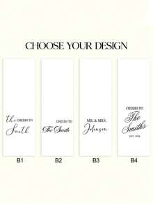 Custom Unique Eternal Wedding Welcome Sign, Fabric Bar Menu Banner, Personalized Name & Date, Romantic Ceremony Gift - Multicolor - View 6
