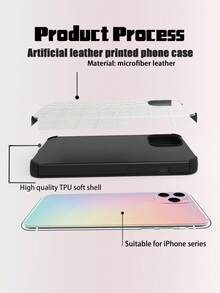 1件鱷魚紋超纖皮革軟質防震防摔手機殼，適用於Apple 17 Pro Max/16 Pro Max/16plus/13 ProMax/14 ProMax 13 14 11 12pro 11/15pro Galaxy S24 Ultra，揚聲器孔導音設計，節日禮物 - 米白色 - 查看 10