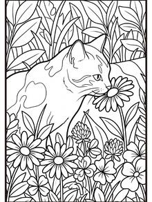 Autumn Little Dragon A4 Coloring Book: Adorable Orange Winged Candy Dragon Fantasy Cartoon Art, Surrounded By Autumn Foliage Under Soft Cloudy Sky - BY-067(Magic Dragon) A4 - View 4