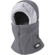 1 buah Masker Resleting Terintegrasi dengan Topi Bersepeda, Topi Penghangat Leher Bulu Tebal, Perlindungan Dingin Saat Bersepeda di Musim Dingin, Cocok untuk Cuaca Dingin Saat Ski, Snowboarding, Bersepeda - MultiWarna - View 7