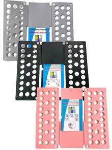 1/2/3pcs Adjustable Plastic Clothing Folding Board - A Simple And Quick Multi-Hole Clothing Folding Organizer, Suitable For Home Storage, Also Perfect As A Gift For Back To School, Halloween, Christmas And Other Holidays. - Multicolor - View 11