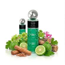 Perfume Hombre SAPHIR Ironie Eau de Parfum 200 ml,Formato individual o pack de 5. Colonia amaderada de Larga Duración con Vaporizador, Aroma Masculino Premium, Notas de bergamota, rosa, geranio, almizcle, Ideal para Uso Diario, Eventos y Regalo para Hombre - Ironía - Ver 3