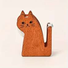 1pc/2pcs Cute Cat Tape Dispenser, Vintage Tape Cutter, Includes 1 Roll Of Tape, Suitable For Home Office Desk - A - View 14