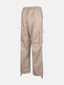 Nike Celana Olahraga Kargo Tenun Wanita AS W NK STREET UTLTY IO2455-236 - Khaki - View 2
