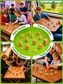 Children's Magnetic Induction Interactive Parent-Child Board Game, Board Game Toy, Educational Holiday Gift - Multicolor - View 8