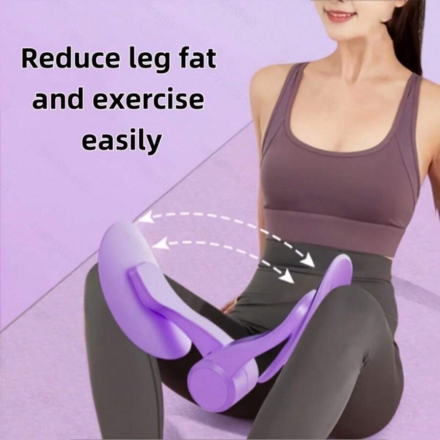 Pelvic Floor & Thigh Trainer - Non-Electric, ABS Material, For Inner Thigh Shaping & Pubic Bone Strengthening