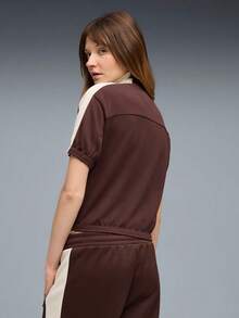 Puma Women's T7 Knit Jacket Without Hood 63687113 - Beige - View 2