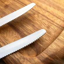 6pcs Kitchen Knife Set - Steak Knife, Tomato Knife, Dessert Knife, Snack Knife, Bread Knife, Sharp Serrated Edge, Suitable For Dining & Snacks, Dishwasher - Multicolor - View 7