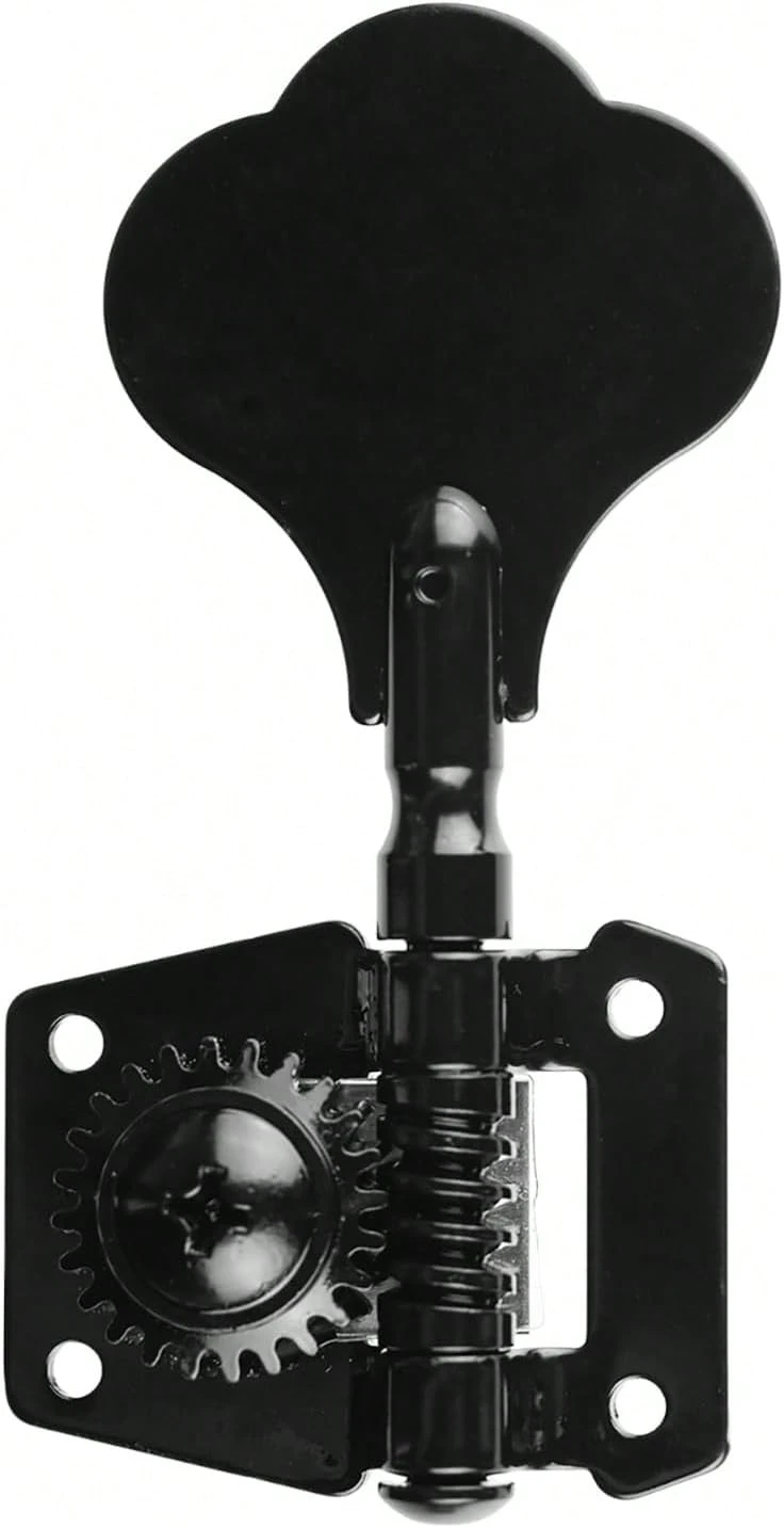 DIAO79NI 1L Vintage Open Gear Bass Tuner Machine Head For Jazz Precision Bass, Black - ColorH - View 1