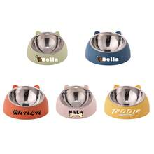 Customizable New Popular Pet Bowls, A Two-In-One Dish For Dogs And Cats, Pet Feeding Supplies - Multicolor - View 4