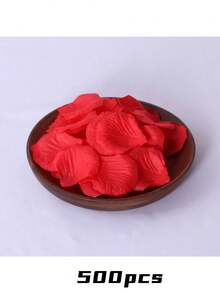 5000片仿真玫瑰花瓣，模擬玫瑰花瓣，浪漫手工散裝花瓣，無紡布材質，分層花瓣，散裝花瓣，告白花瓣 - 彩色 - 查看 7