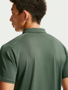 Nike Men's AS M NKCT DF ADVTG Knit Polo Shirt With Collar, Short Sleeve, TFZ6908-303 - Green - View 4