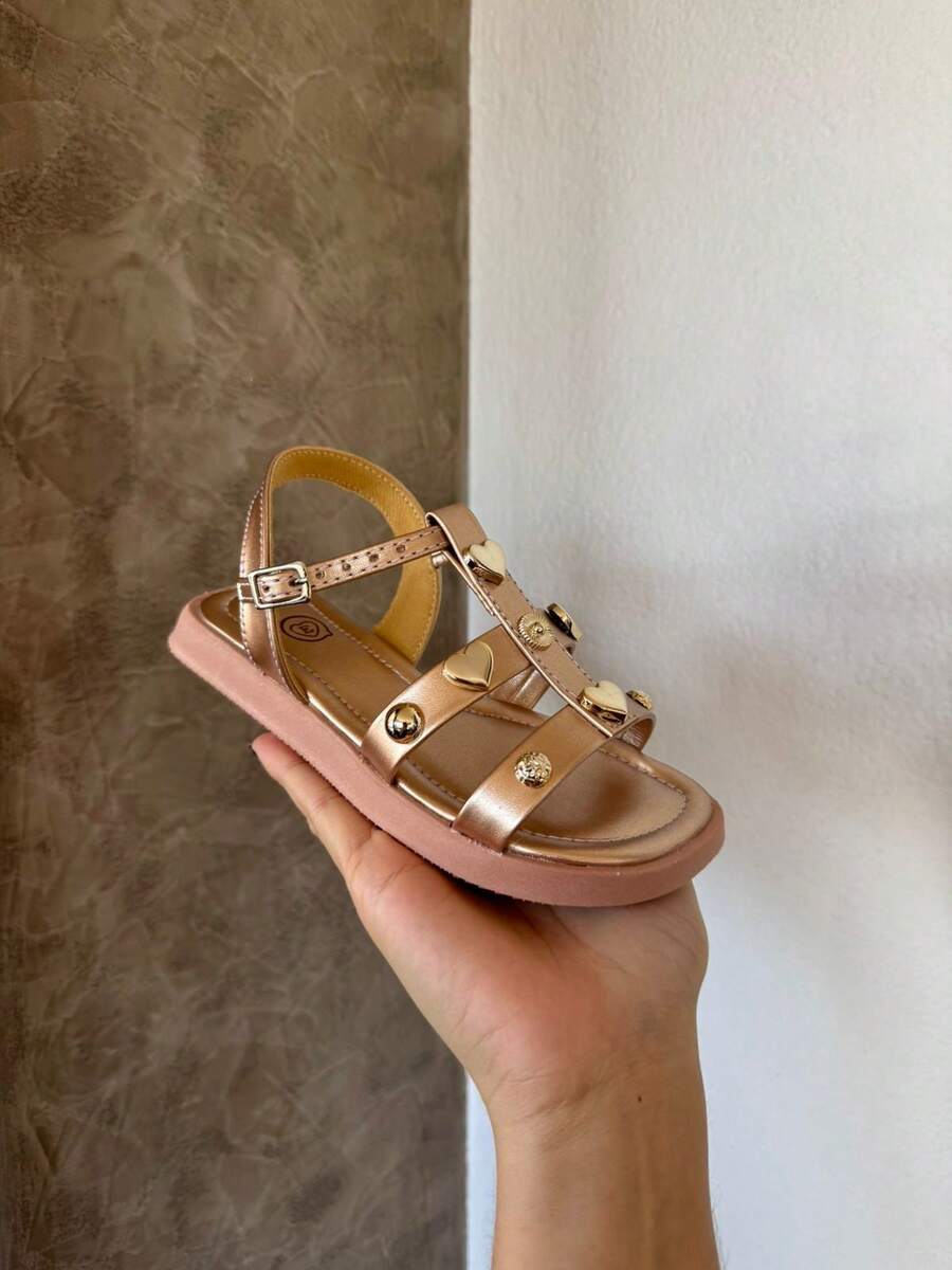 New Arrival Girls' Casual Sandals, Super Light And Comfortable - 乾枯玫瑰色 - 查看 1