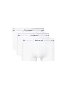 Calvin Klein [حزمة] 3 عبوات من سراويل داخلية جينز + 3 عبوات من سراويل داخلية قطنية حديثة - أبيض وأسود - مشاهدة 3